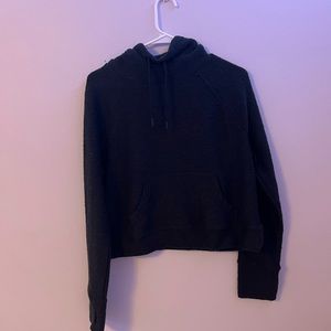 NWT Aerie Offline black cropped sweater